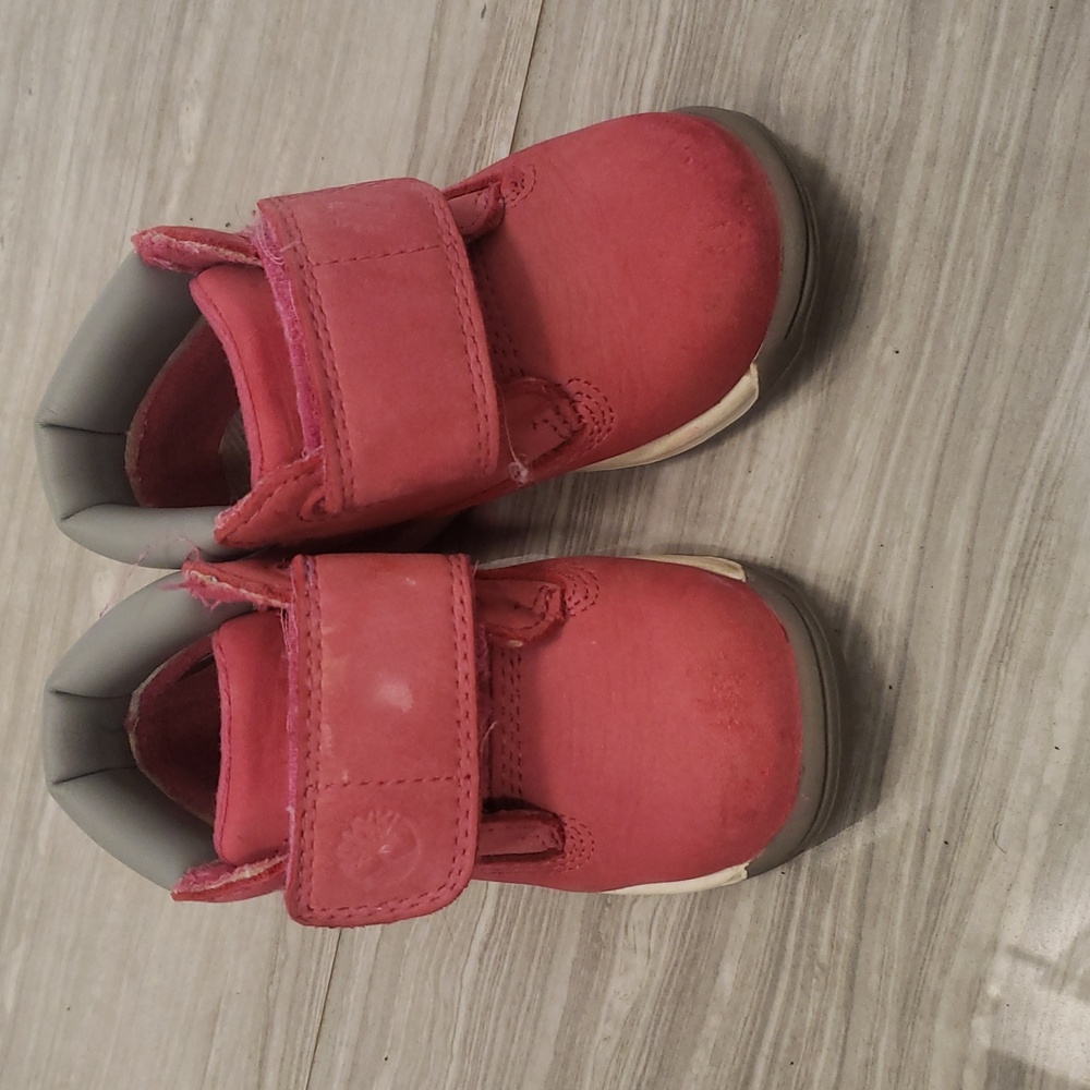 Timberland Pink Toddler Size 5